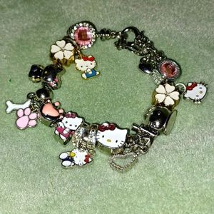 Sanrio Hello Kitty Paw Print Bracelet
